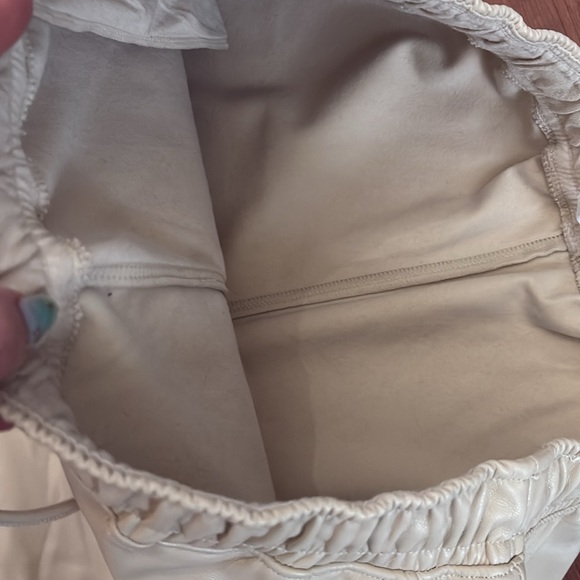 Began Leather Beige Jogger Pants - Picture 4 of 4